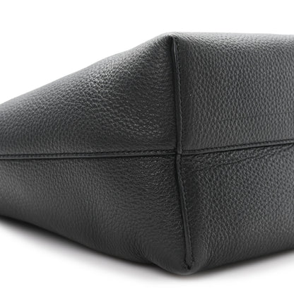 The Row Grained Calfskin Small N/S Park Tote Black 8 of 9