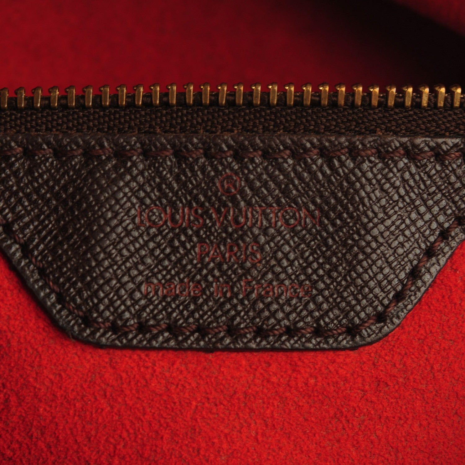 Louis Vuitton Damier Ebene Marais Bucket 23 6 of 7