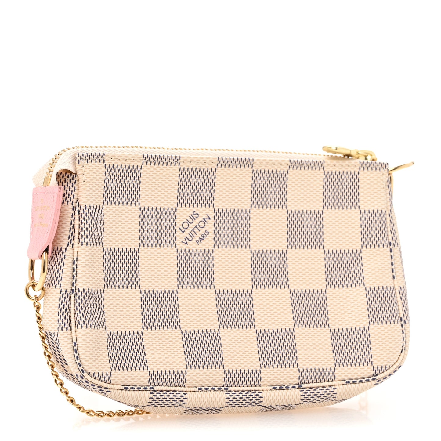Damier Azur 2018 Christmas Animation Mini Pochette Accessories