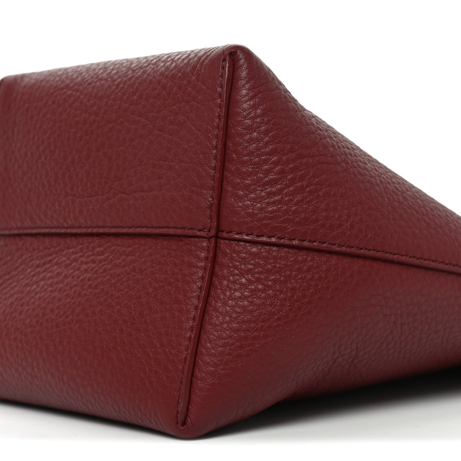The Row Grained Calfskin Small N/S Park Tote Terracotta 9 of 9