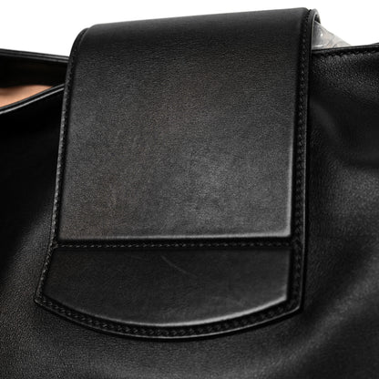 Gucci Calfskin Dog Embroidered Extra Large Dionysus Hobo Black 14 of 14