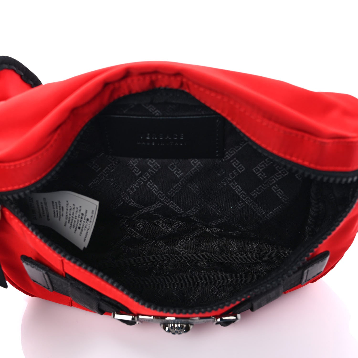 Versace Nylon Palazzo Medusa Belt Bag Red 5 of 9