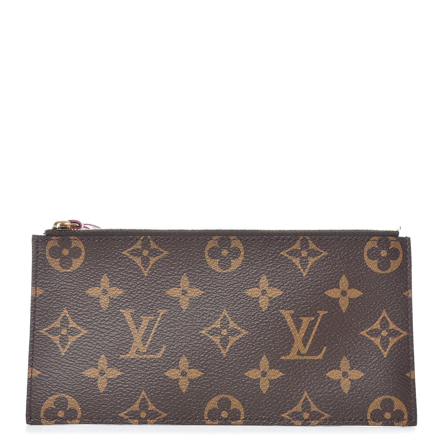 Louis Vuitton Monogram Felicie Chain Wallet Zippered Insert Fuchsia 1 of 6