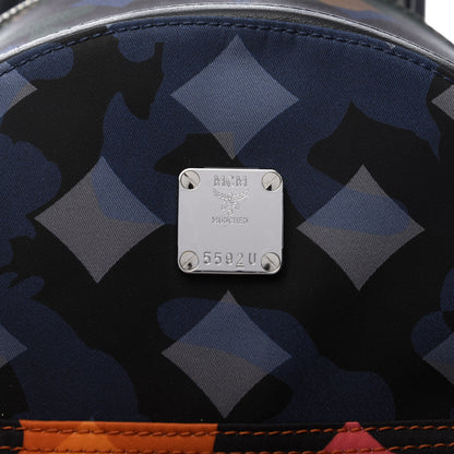 MCM Nylon Camo Dieter Munich Lion Backpack Multicolor 7 of 7