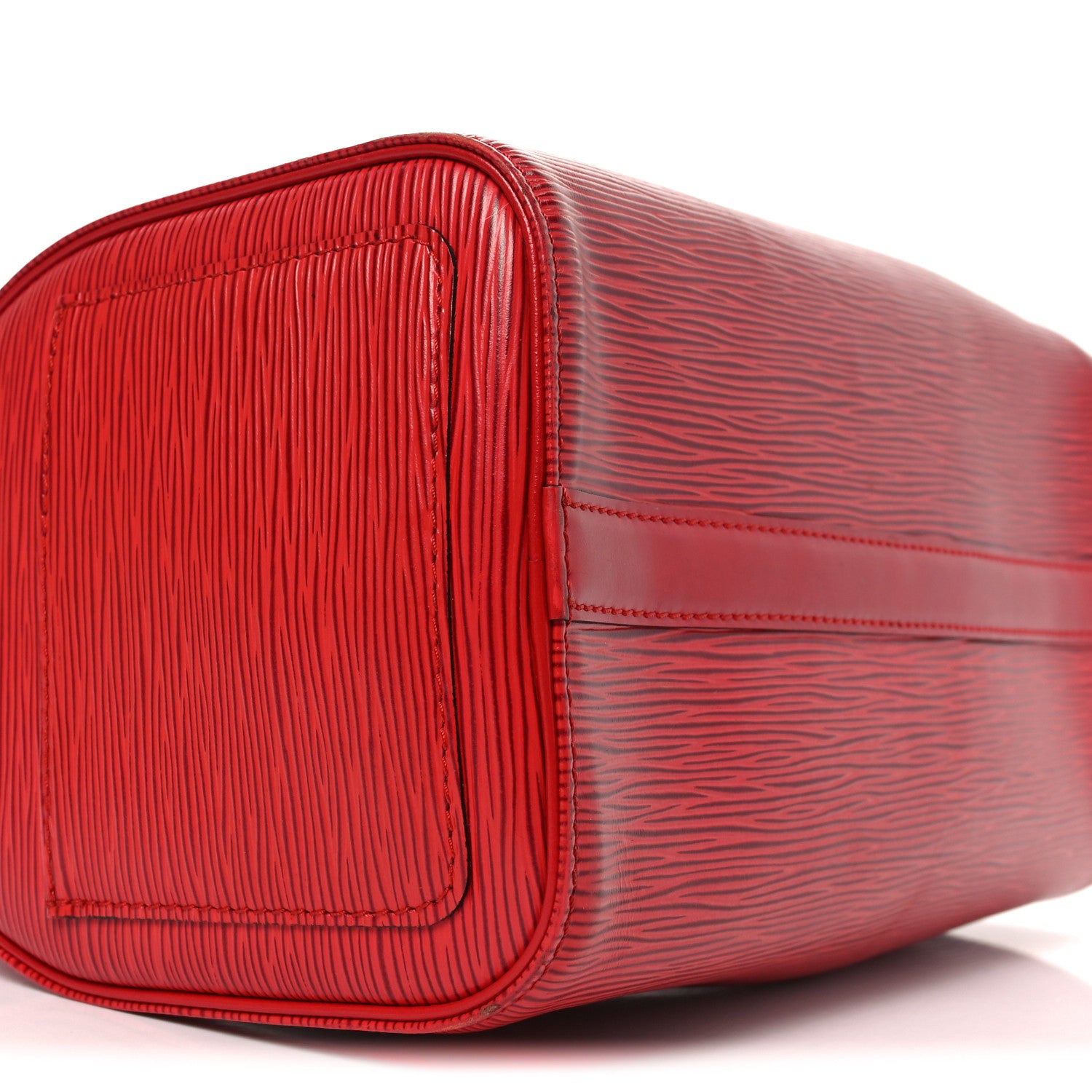 Louis Vuitton Epi Speedy 25 Castillan Red 9 of 10