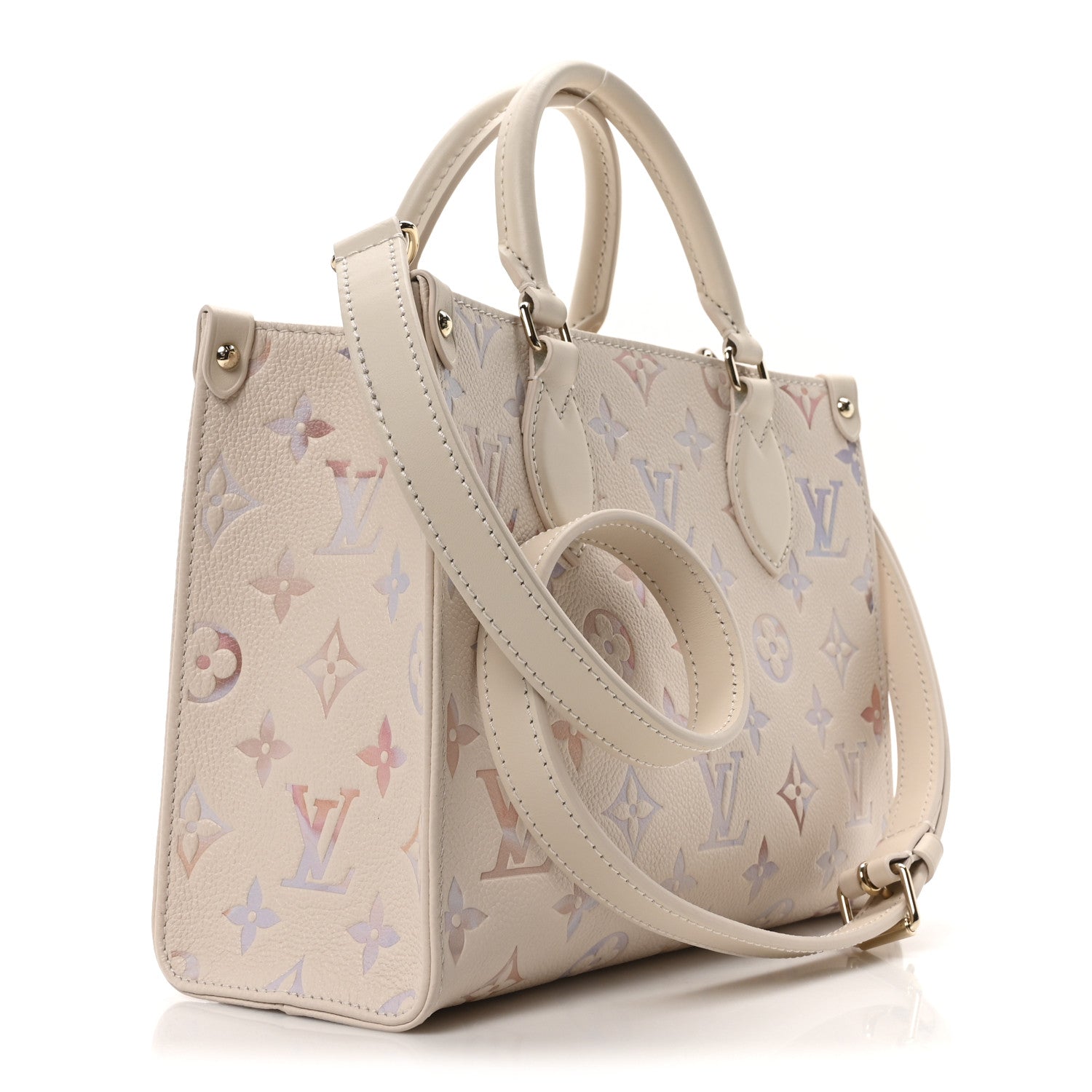 Louis Vuitton Empreinte Monogram Onthego  PM Dream Cream 3 of 9