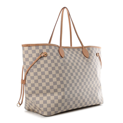 Louis Vuitton Damier Azur Neo Neverfull GM Rose Ballerine 2 of 4