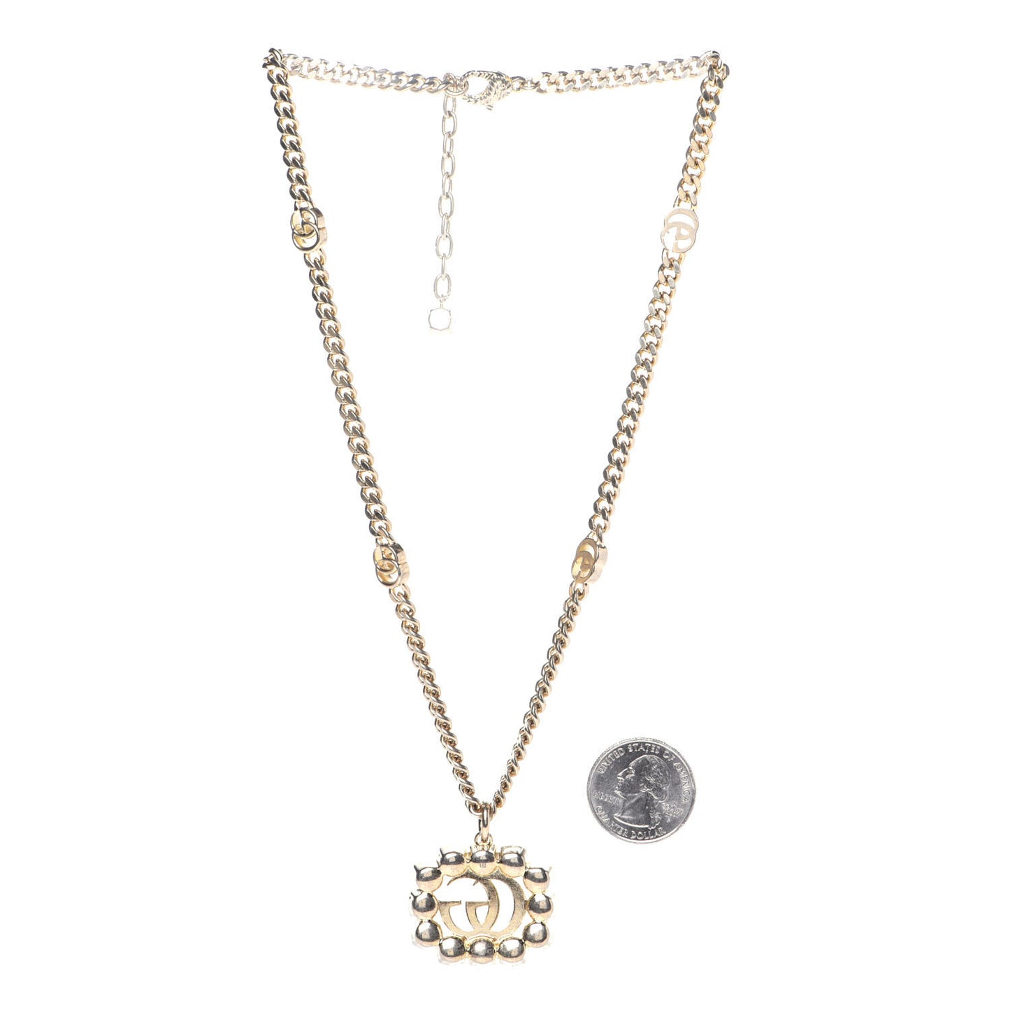 Pearl Marmont Necklace Aged Gold Cream