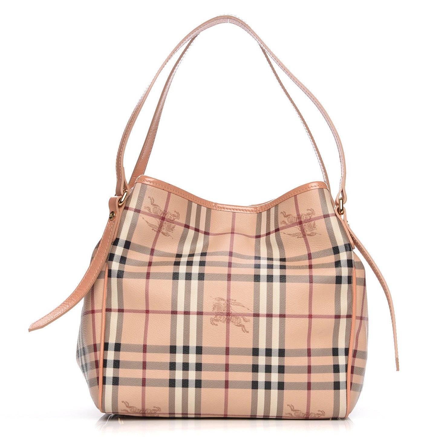 Haymarket Check Small Canterbury Tote Pale Coral Pink