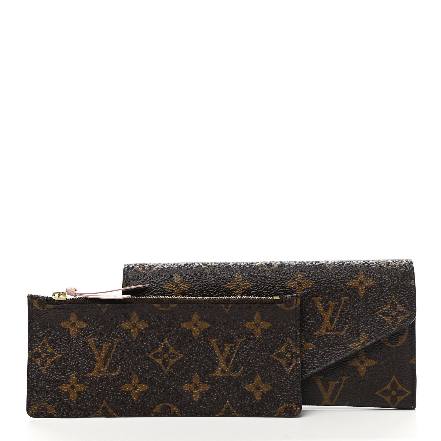 Louis Vuitton Monogram Josephine Wallet Rose Ballerine 3 of 11