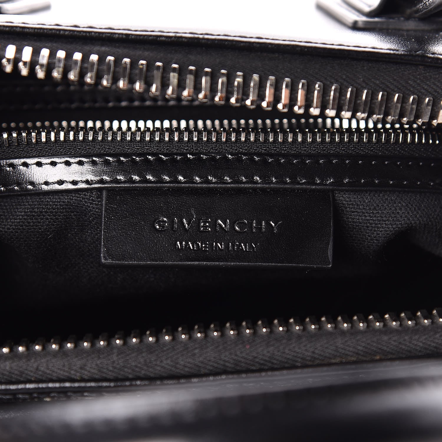 Givenchy Shiny Lord Calfskin Small Antigona Black 9 of 12