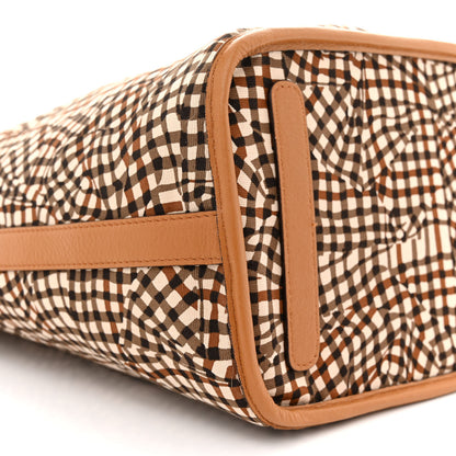 MCM Visetos Medium Liz Reversible Shopper Tote Cognac 15 of 21