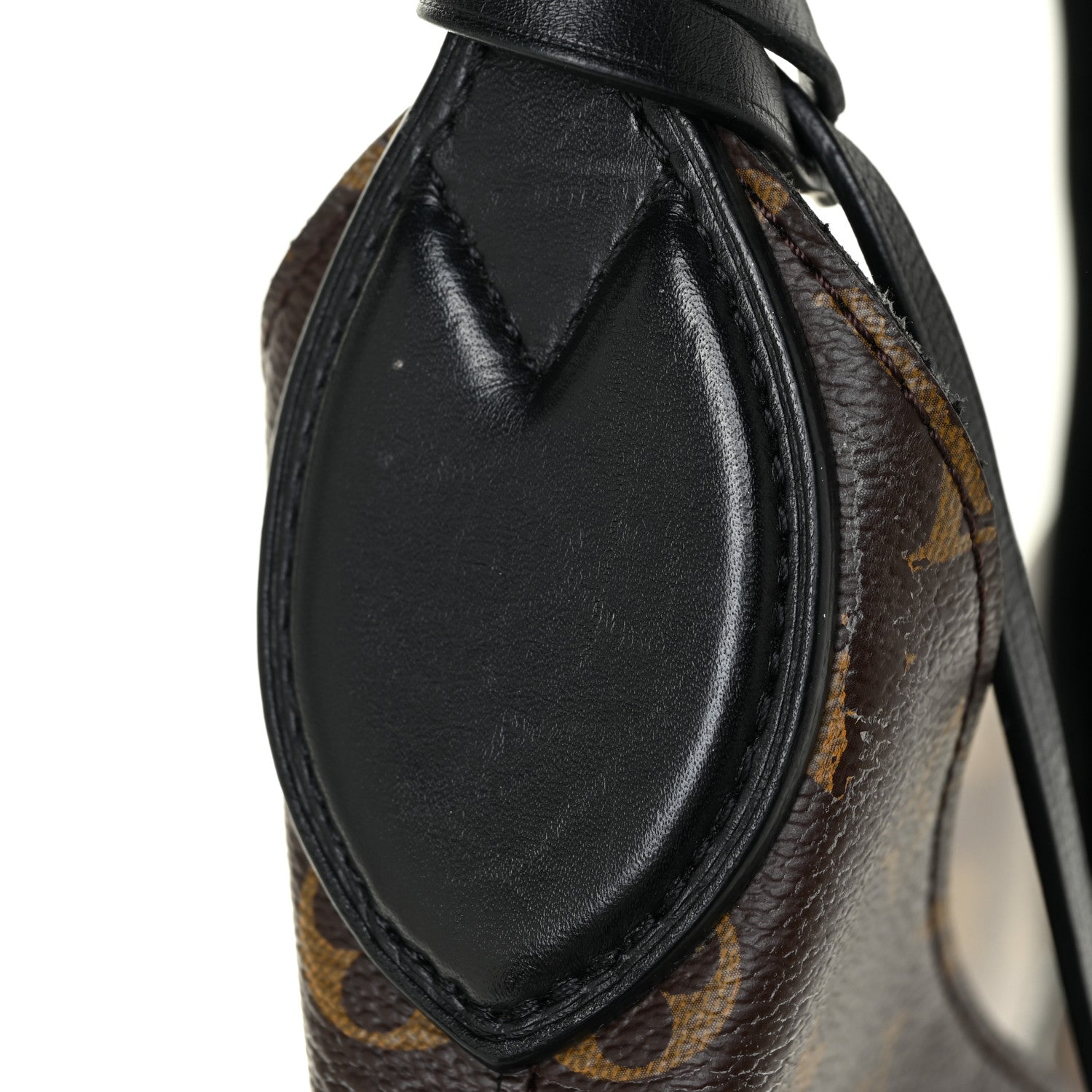 Louis Vuitton Monogram Flower Hobo Black 14 of 19