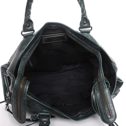 Balenciaga Agneau Classic Hardware City Poker Fonce 6 of 9