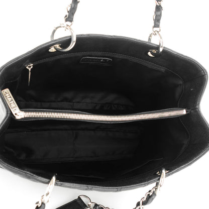 Chanel Caviar Quilted Grand Shopping Tote GST Black 5 of 7
