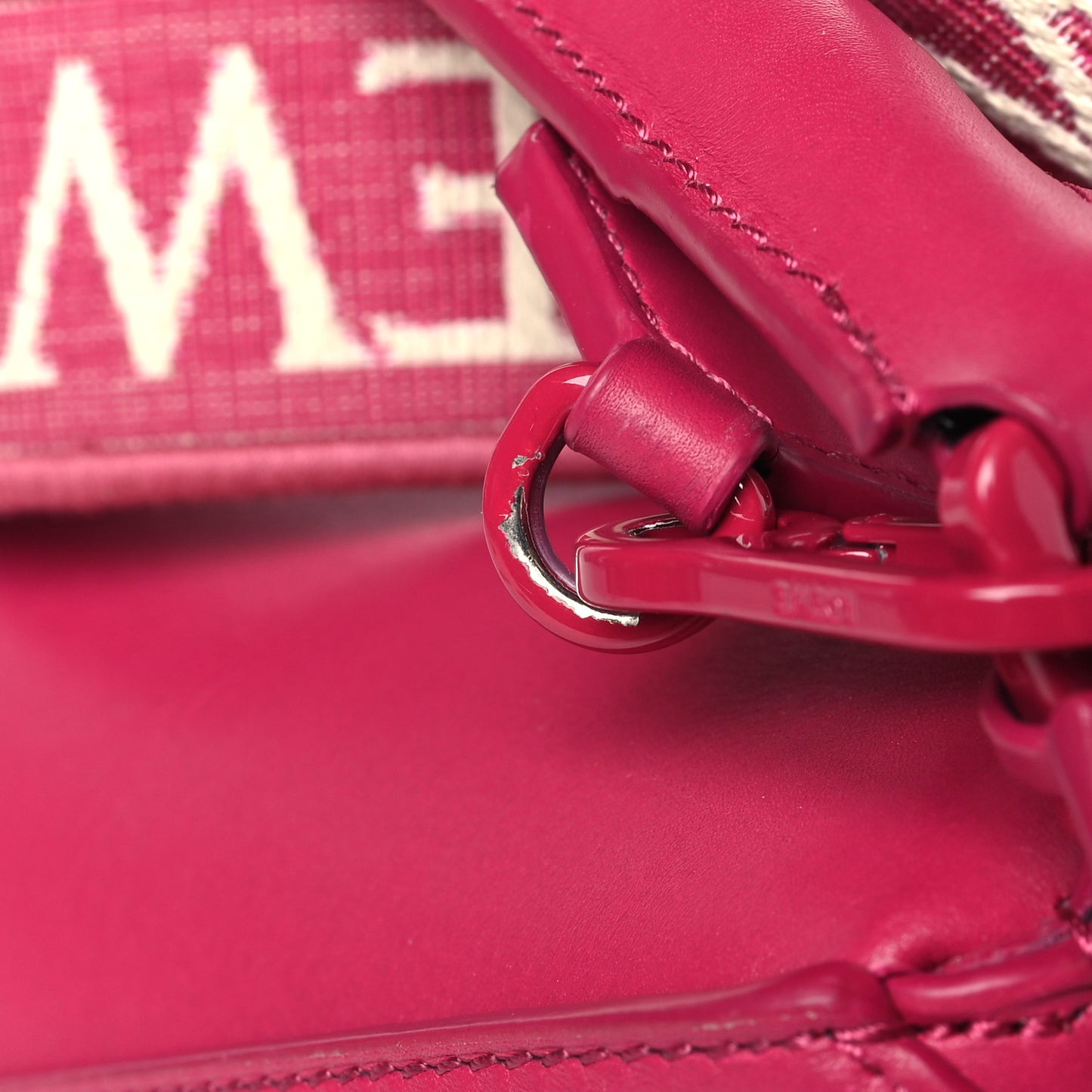 Satin Calfskin Monochrome Small Puzzle Edge Bag Ruby Red Glaze