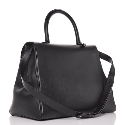 Delvaux Grained Calfskin GM Brillant Satchel Black 3 of 8