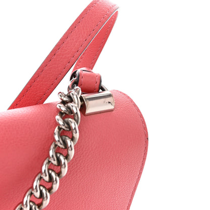 Louis Vuitton Calfskin Lockme II Chain Bag BB Rose Bruyere 13 of 15