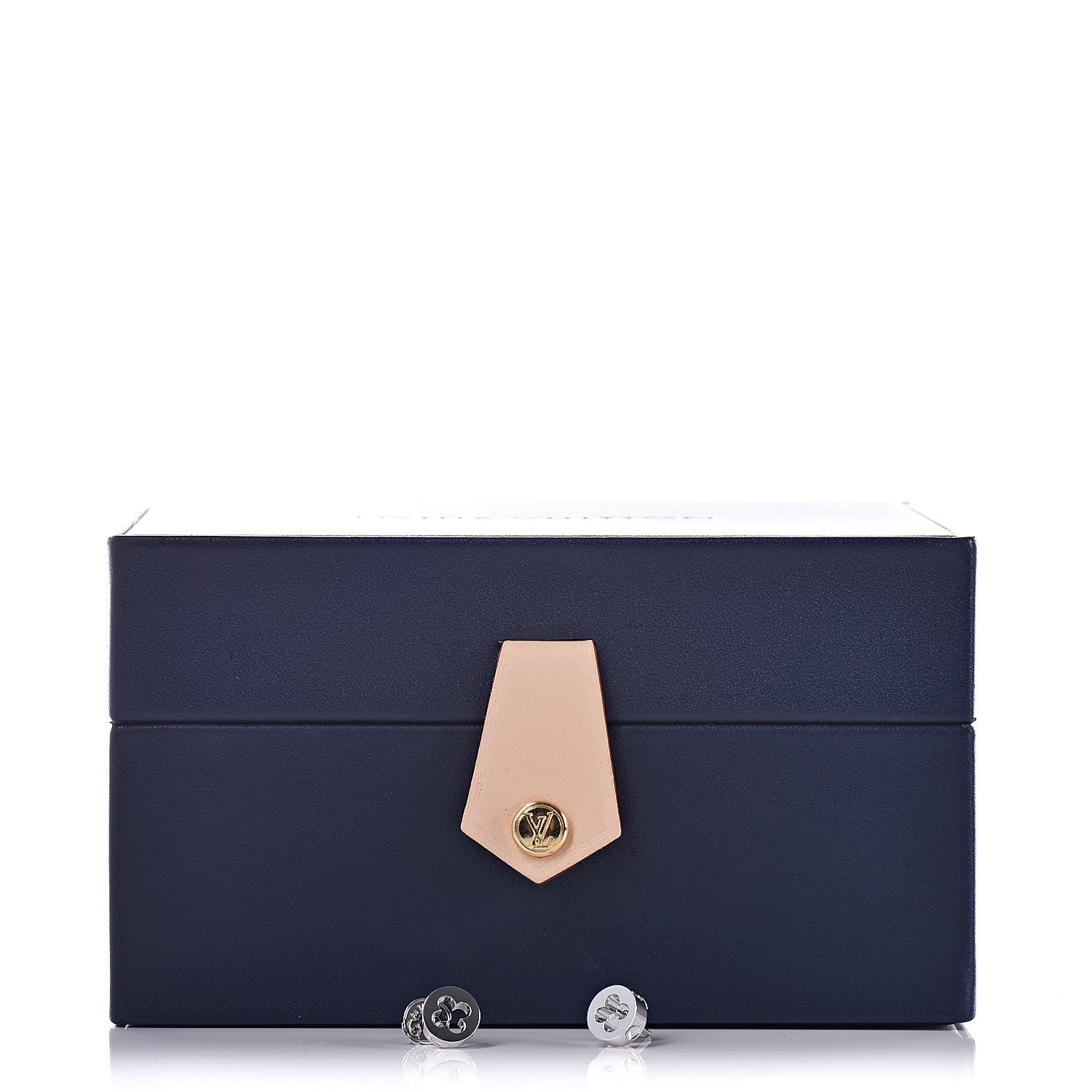 Louis Vuitton 18K White Gold Empreinte Ear Studs Earrings 5 of 5