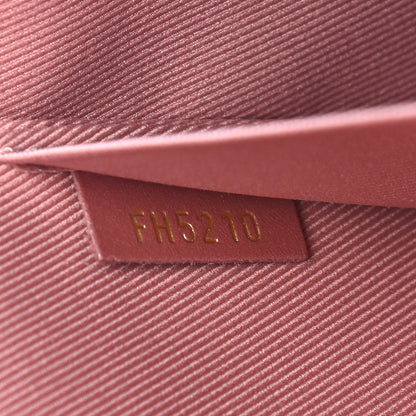 Louis Vuitton Vernis Pochette Felicie Chain Wallet Metallic Pale Pink 7 of 9