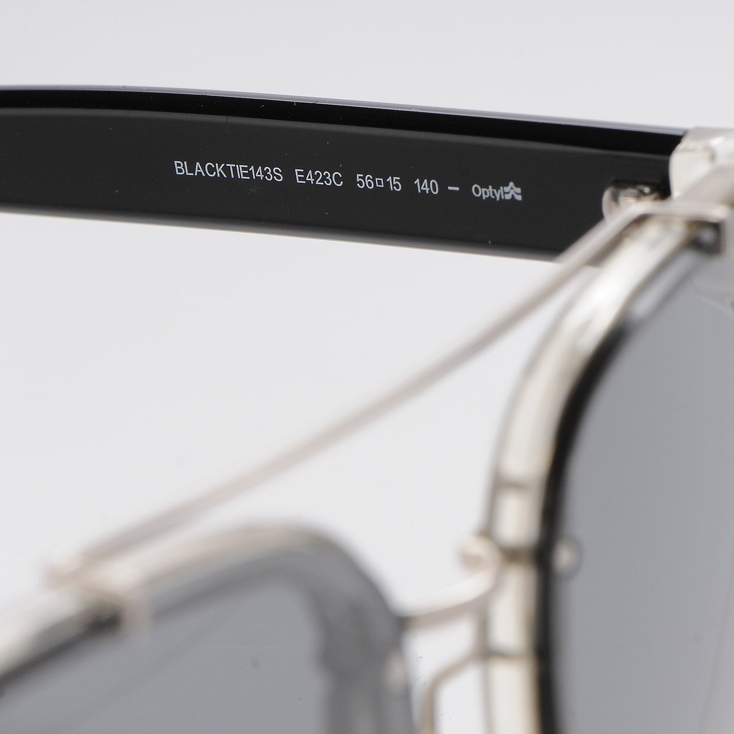 Black Tie Sunglasses Black