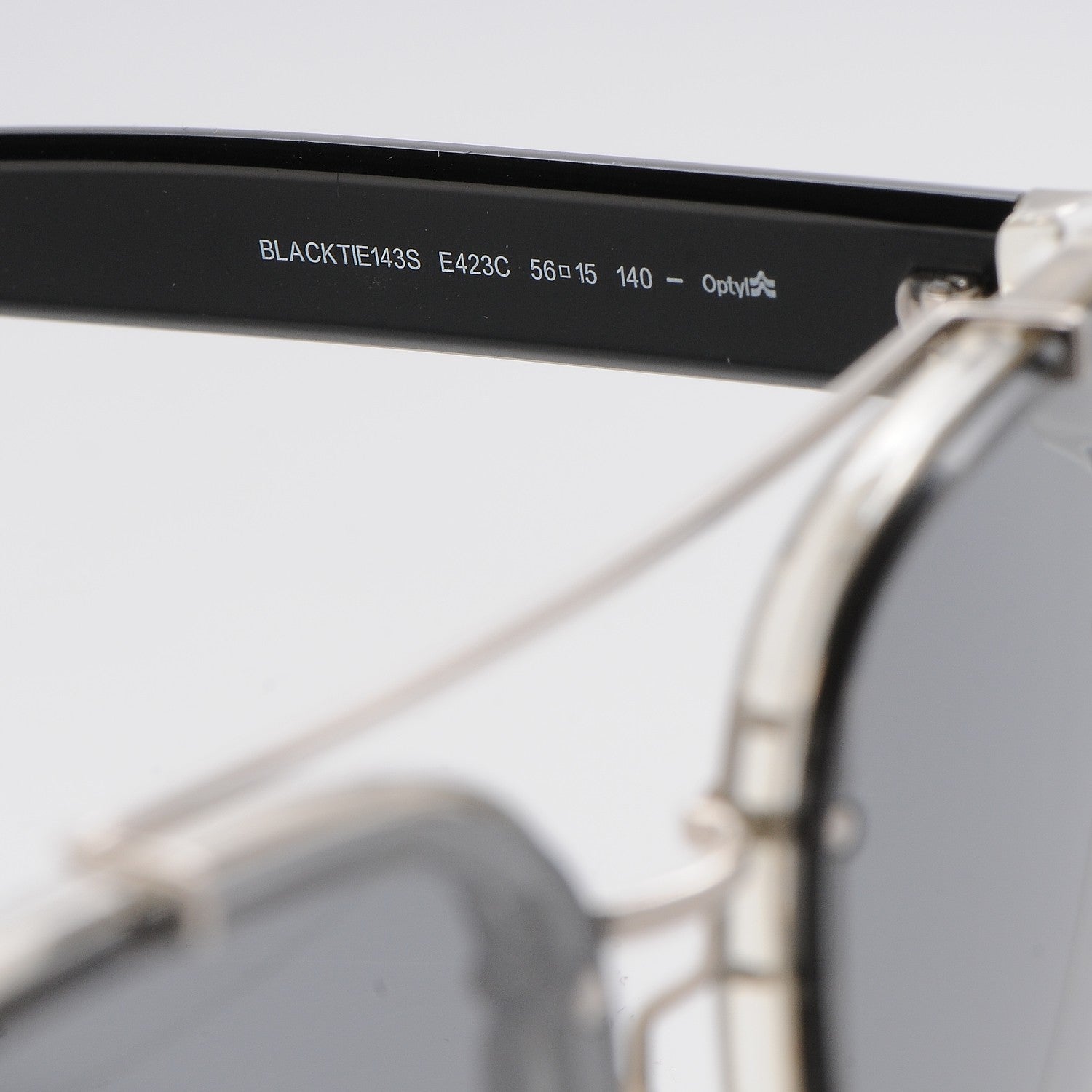 Christian Dior Black Tie Sunglasses Black 5 of 8