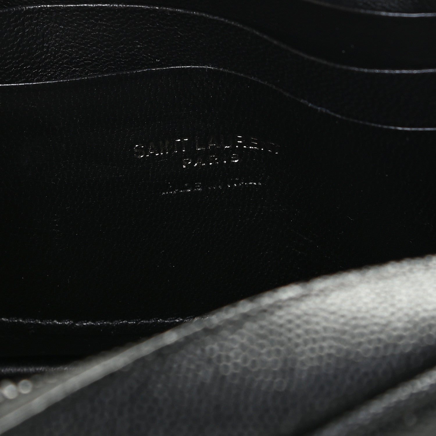 Saint Laurent Grain De Poudre Matelasse Monogram Mini Lou Camera Bag Black 11 of 11