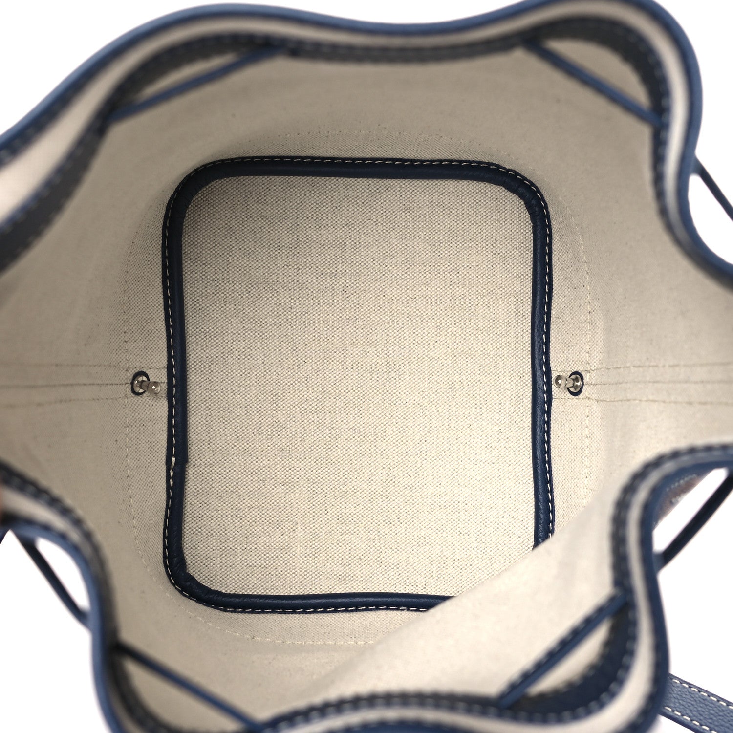 Goyard Goyardine Petit Flot Bucket Bag PM Navy 4 of 7