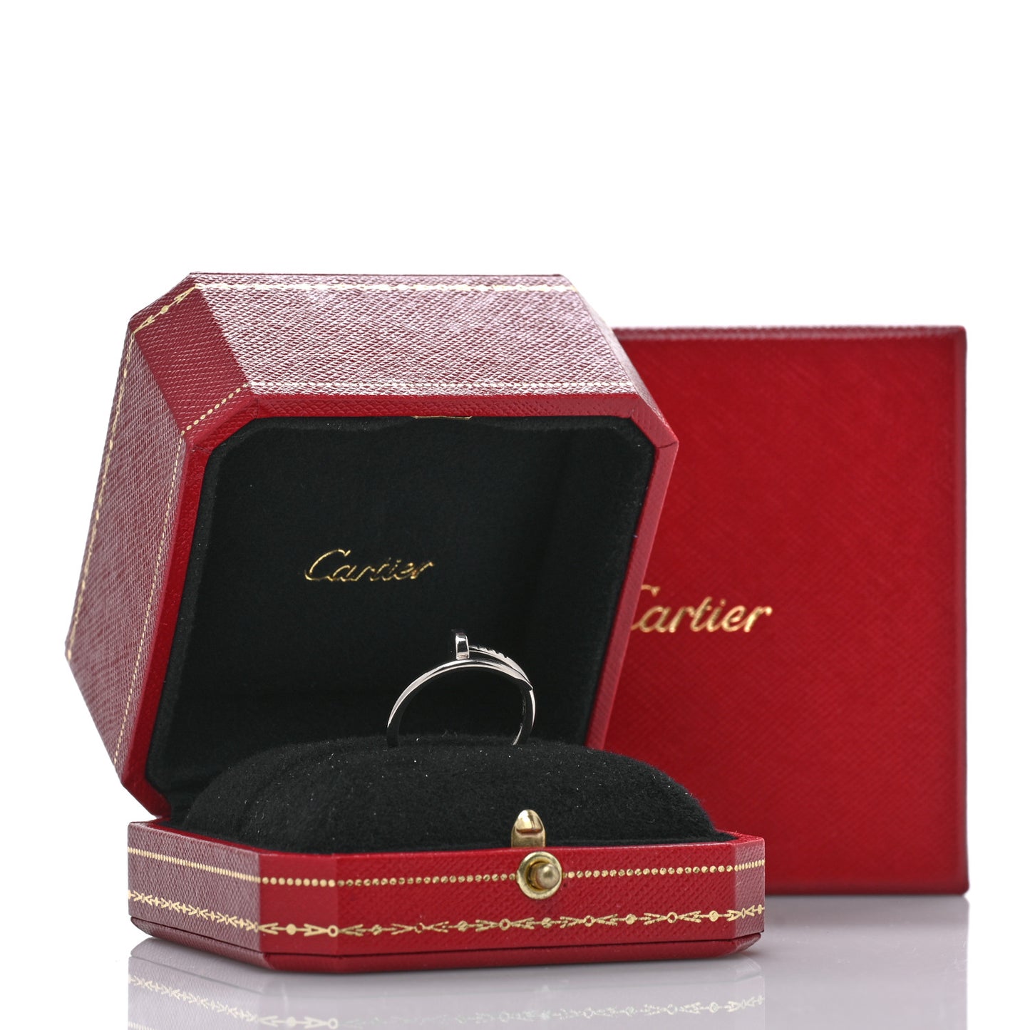 18K White Gold Small Juste Un Clou Ring 57 8