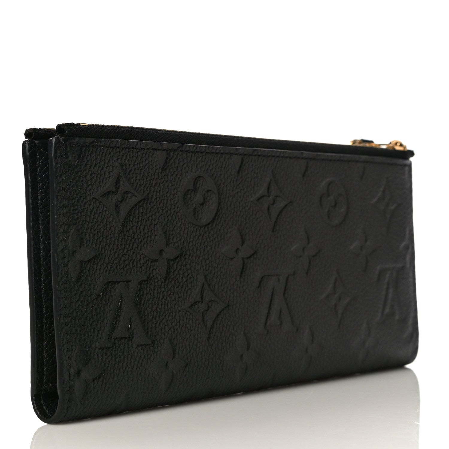 Louis Vuitton Empreinte Adele Wallet Black 3 of 12