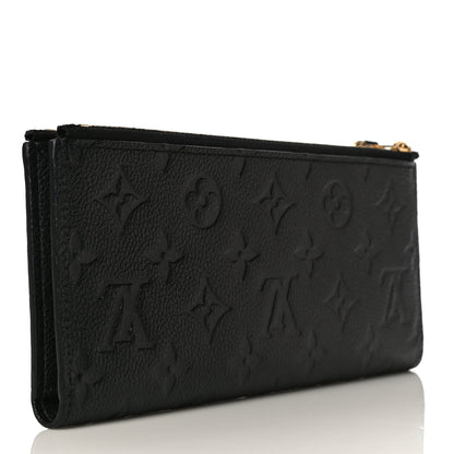 Louis Vuitton Empreinte Adele Wallet Black 3 of 12