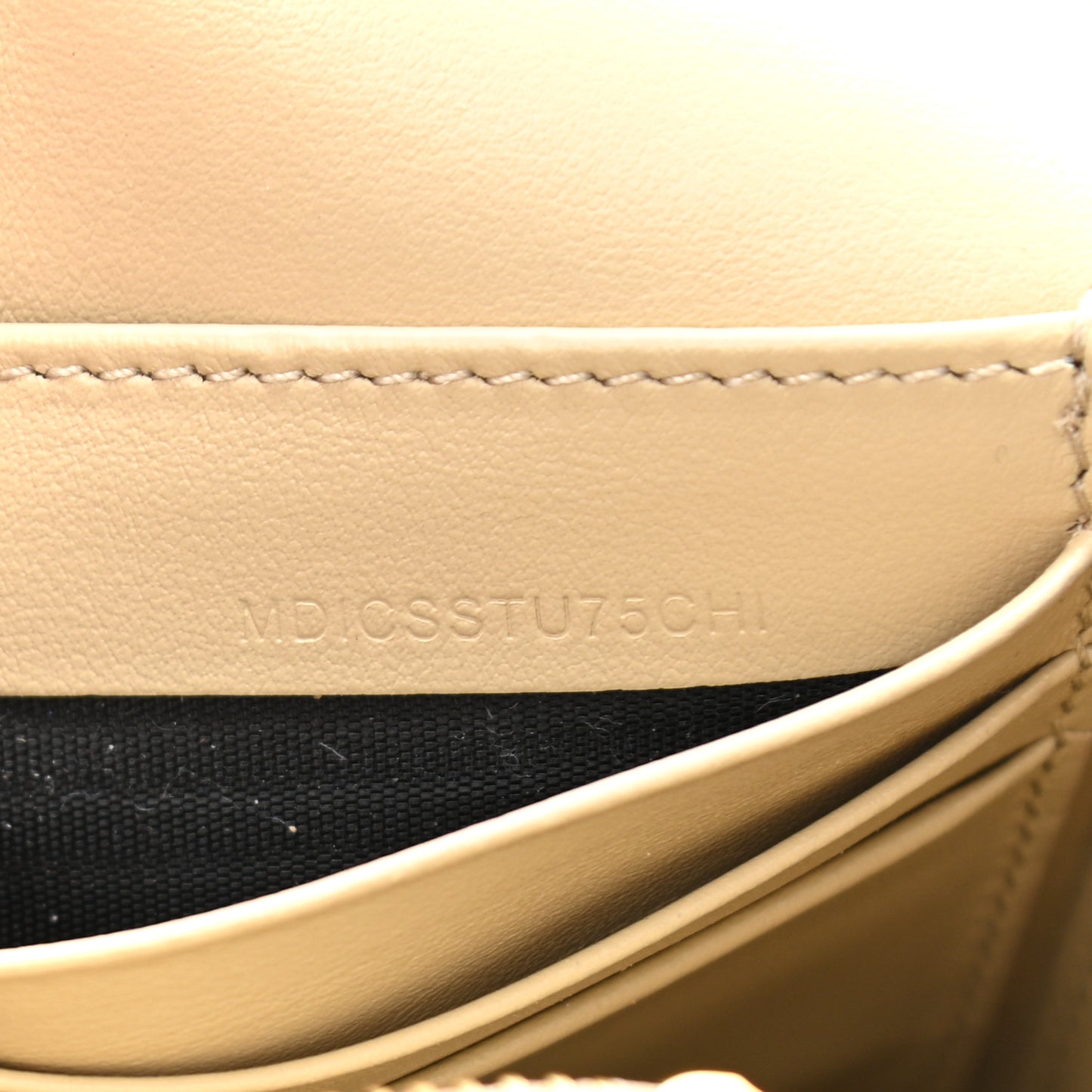 Grainy Calfskin Vintage Check Hampshire Crossbody Beige