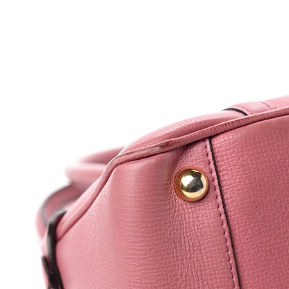 Burberry Derby Calfskin Small Milverton Satchel Mauve Pink 10 of 24