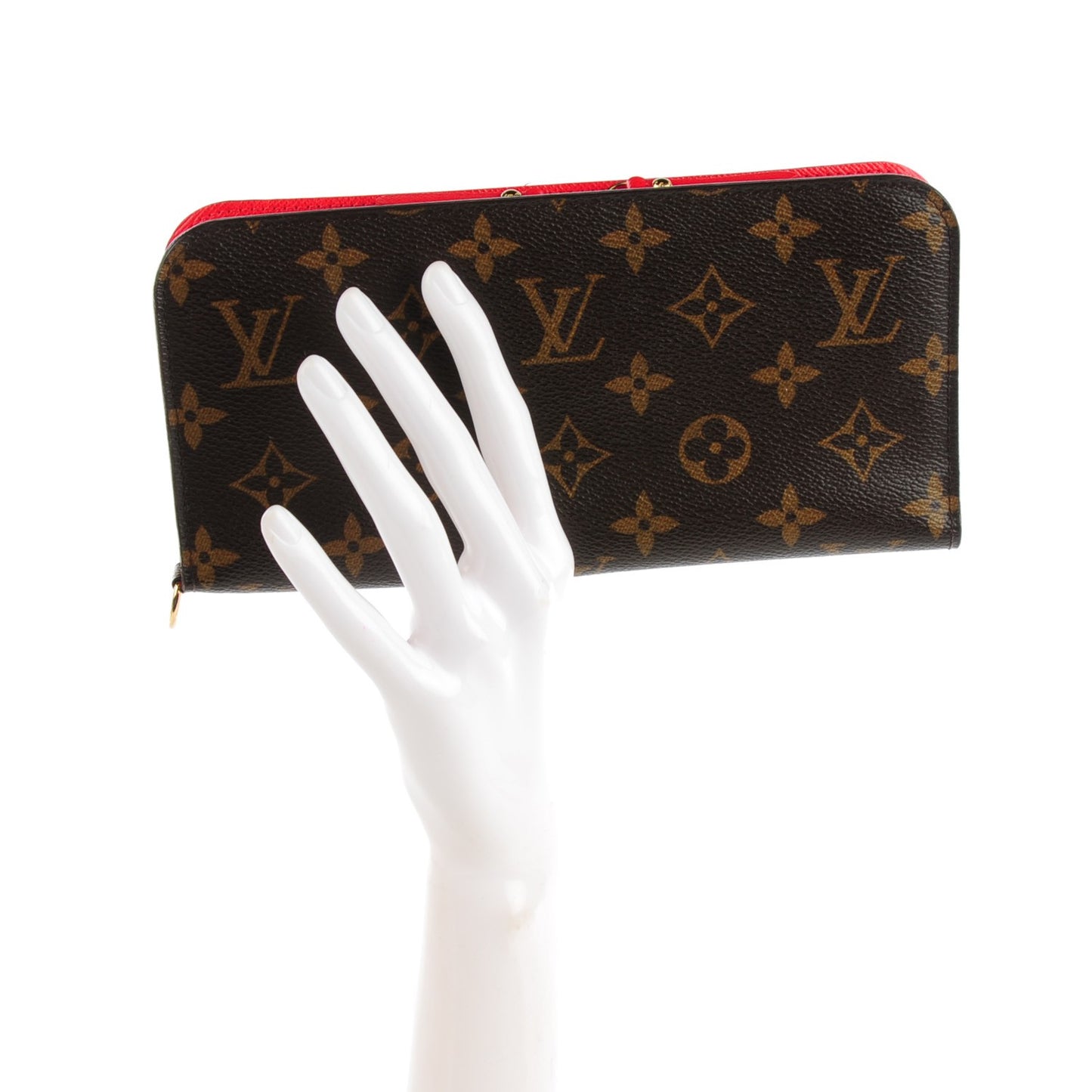 Monogram Kusama Waves Insolite Wallet Red