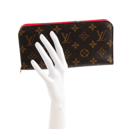Louis Vuitton Monogram Kusama Waves Insolite Wallet Red 2 of 7