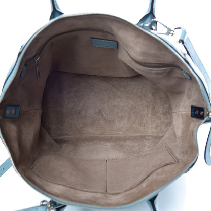 Louis Vuitton Veau Cachemire Soft Lockit PM Ciel 5 of 10