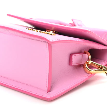 Jacquemus Smooth Calfskin Le Chiquito Noeud Gradient Pink 9 of 9