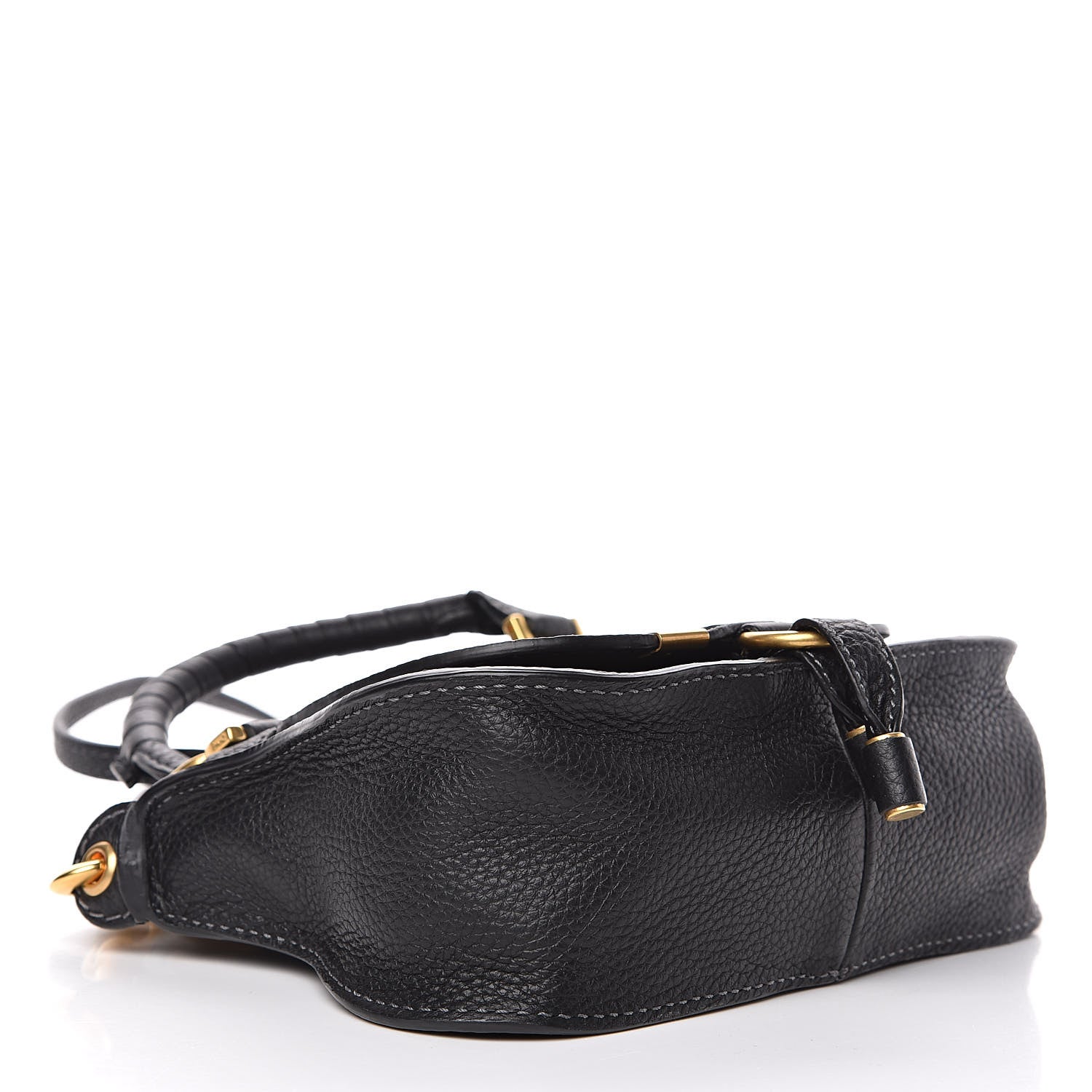 Chloe Calfskin Mini Marcie Satchel Black 4 of 10