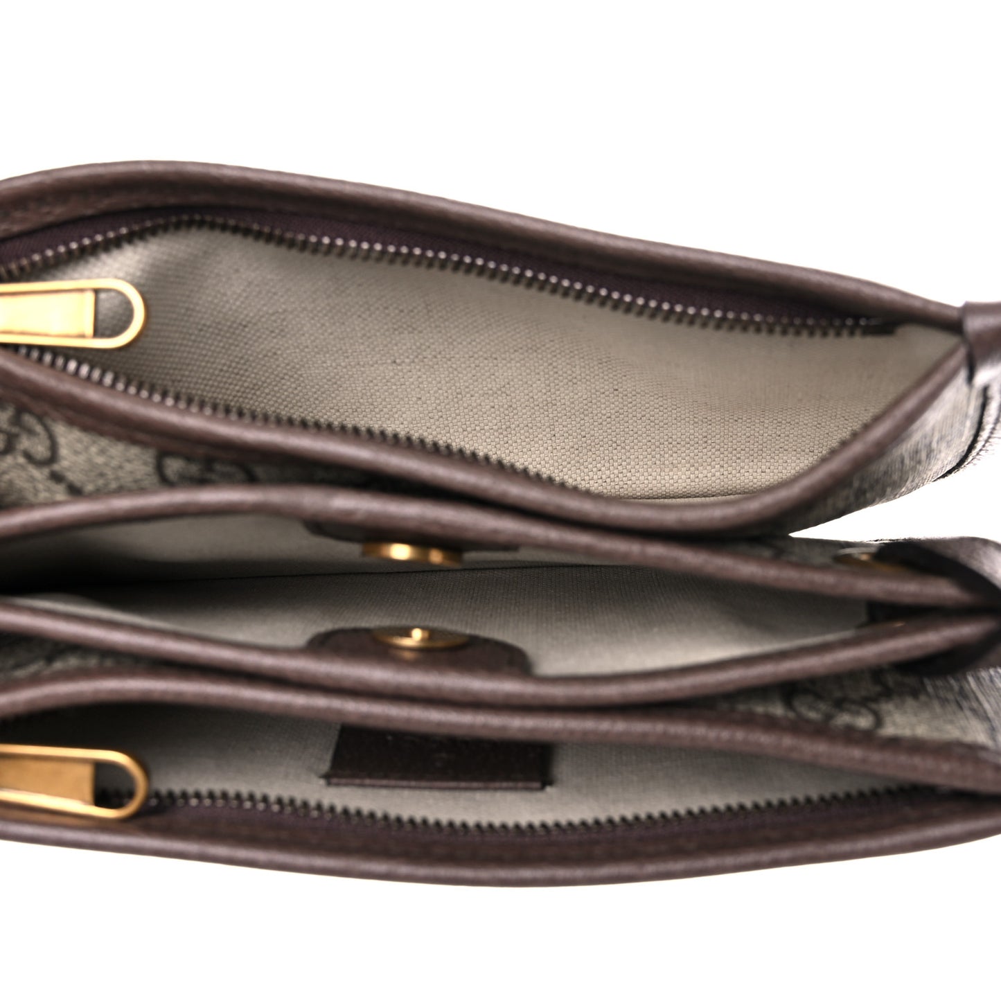 GG Supreme Monogram Web Ophidia Crossbody Beige New Acero