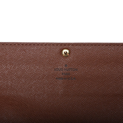 Louis Vuitton Monogram Sarah Wallet 6 of 7