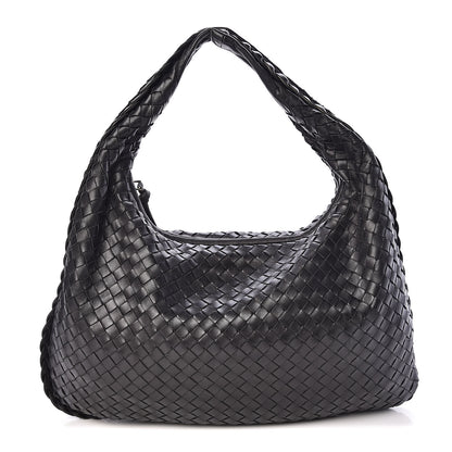 Bottega Veneta Nappa Intrecciato Medium Veneta Hobo Black 1 of 12