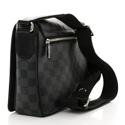 Louis Vuitton Damier Graphite District PM NM 3 of 16