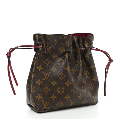 Louis Vuitton Monogram Pouch Noe Fuchsia 3 of 9