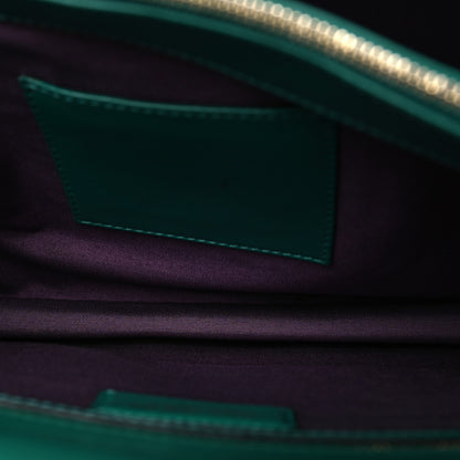 Bulgari Calfskin Serpenti Forever Medium Shoulder Bag Emerald Green 6 of 14