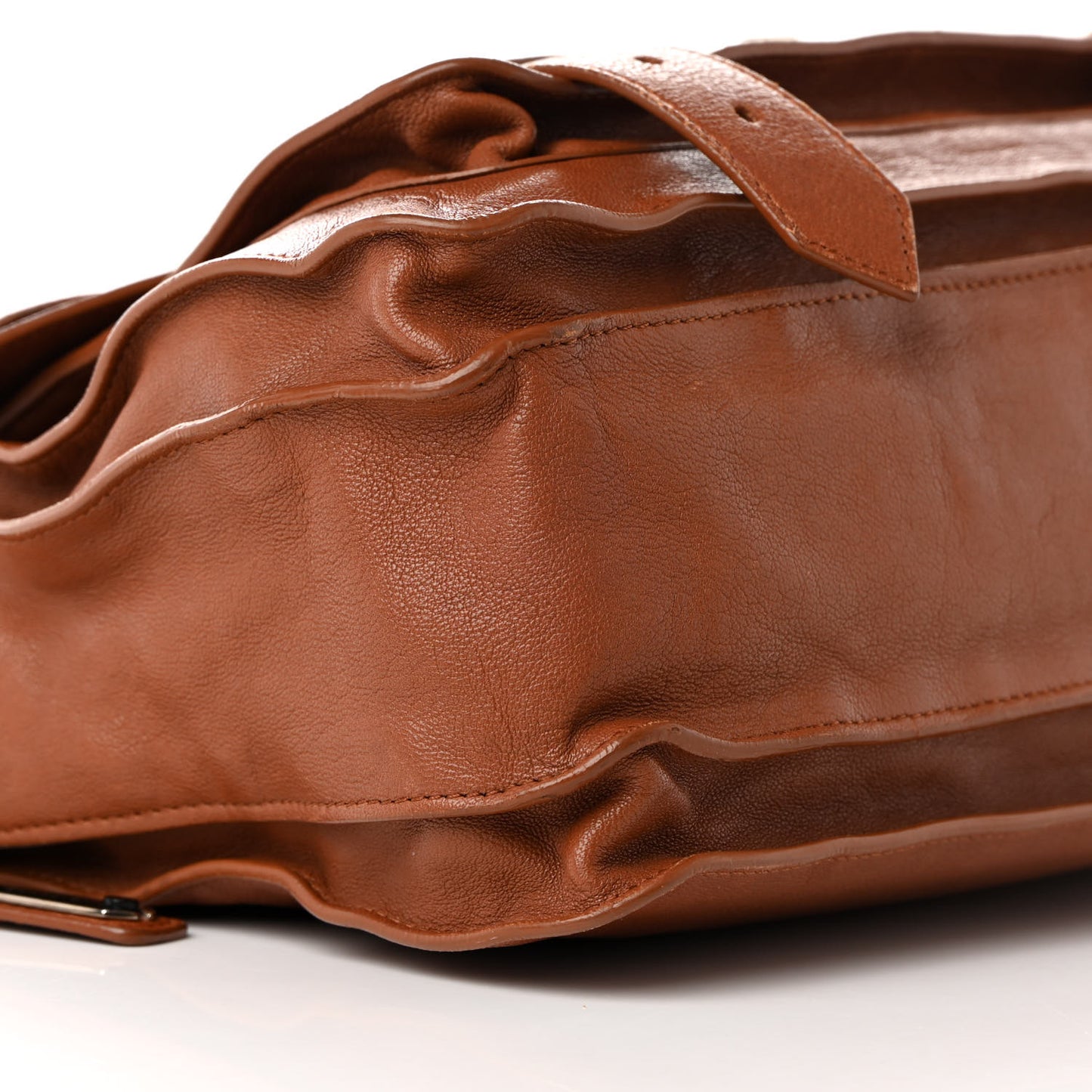 Lambskin Medium PS1 Satchel Saddle