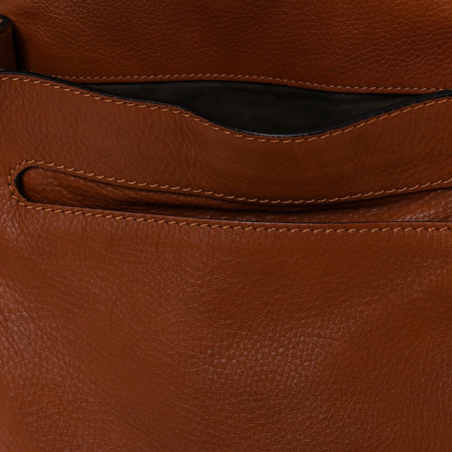 Calfskin Medium Marcie Round Crossbody Bag Tan