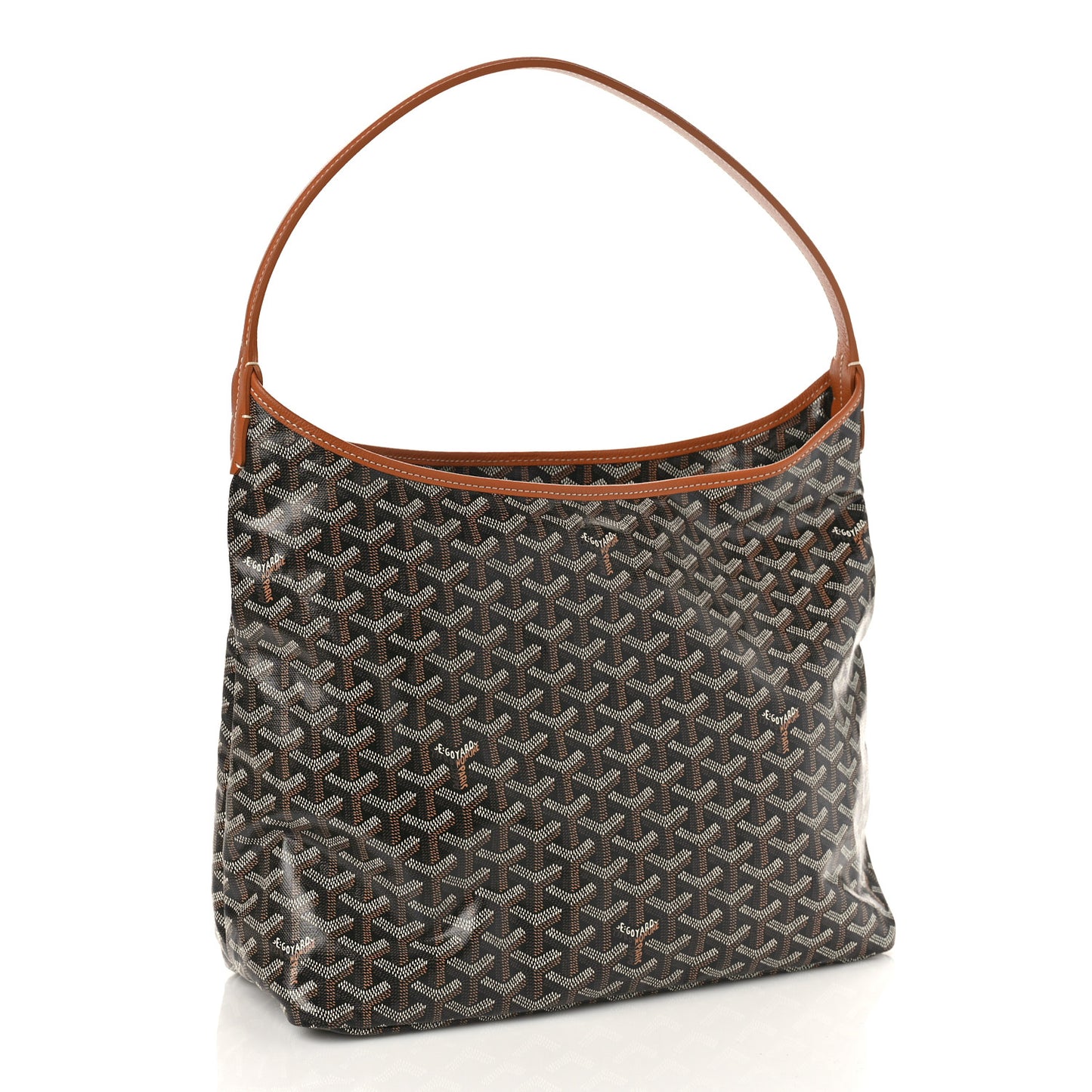 Goyardine Boheme Hobo Black Gold