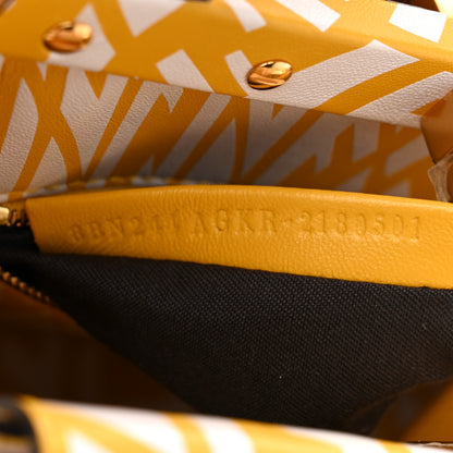 Fendi X SARAH COLEMAN Vitello Liberty Shiny Nappa Plexiglass FF Vertigo Mini Peekaboo Iconic Satchel Mimosa White 8 of 12