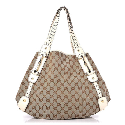 Gucci Monogram Medium Pelham Shoulder Bag Off White 1 of 8