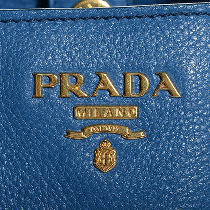 Prada Vitello Daino Tote Cobalto 11 of 11